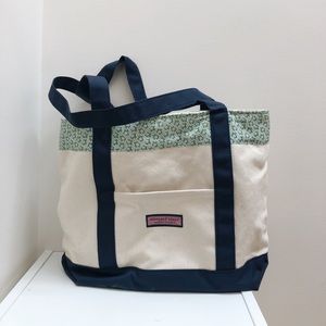 Vineyard Vines Turtle Print Tote